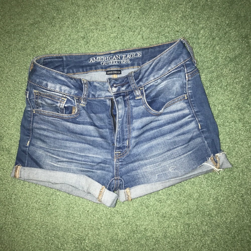 American Eagle Hi Rise Shortie Super Stretch